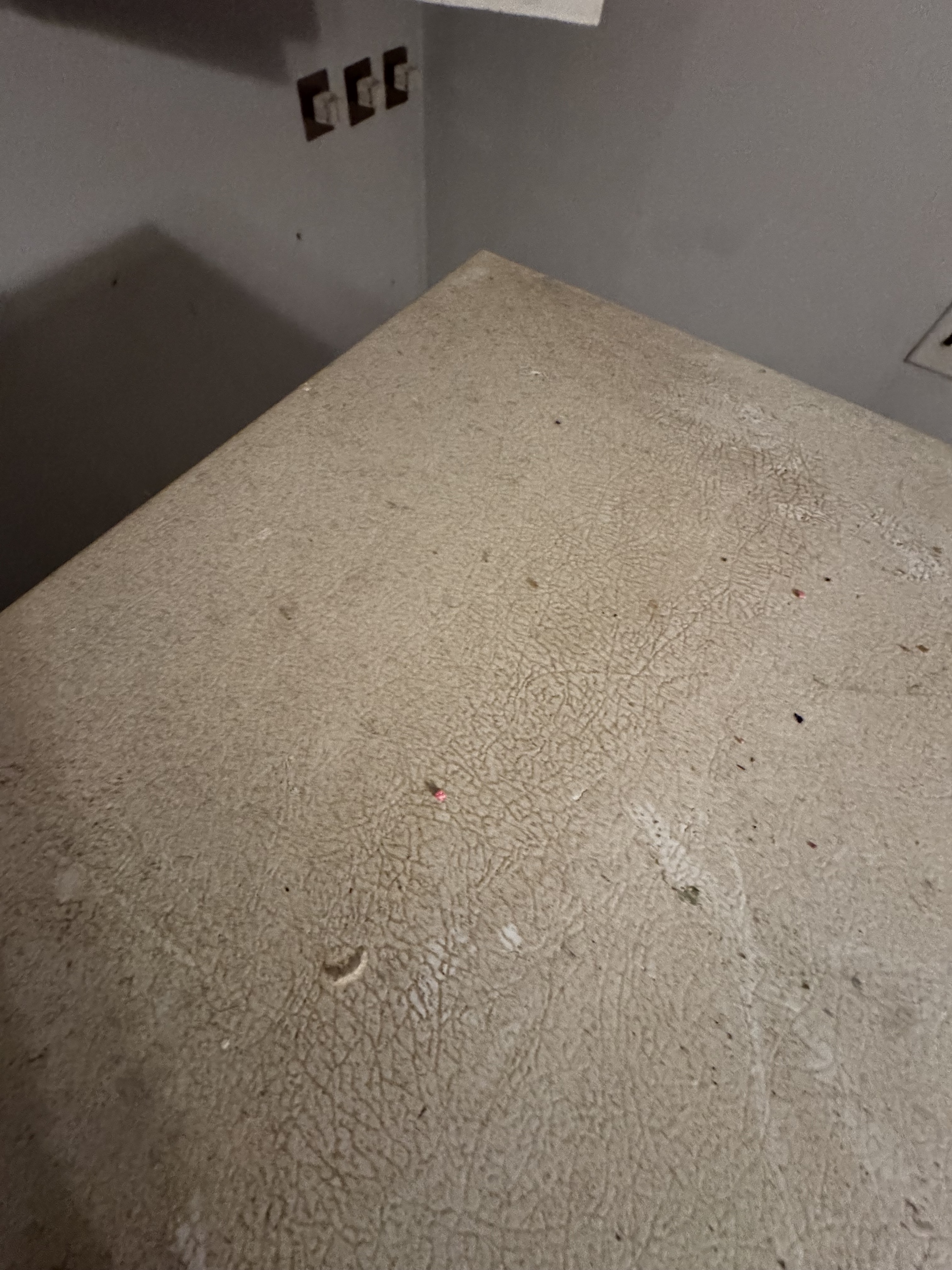 Top of fridge before