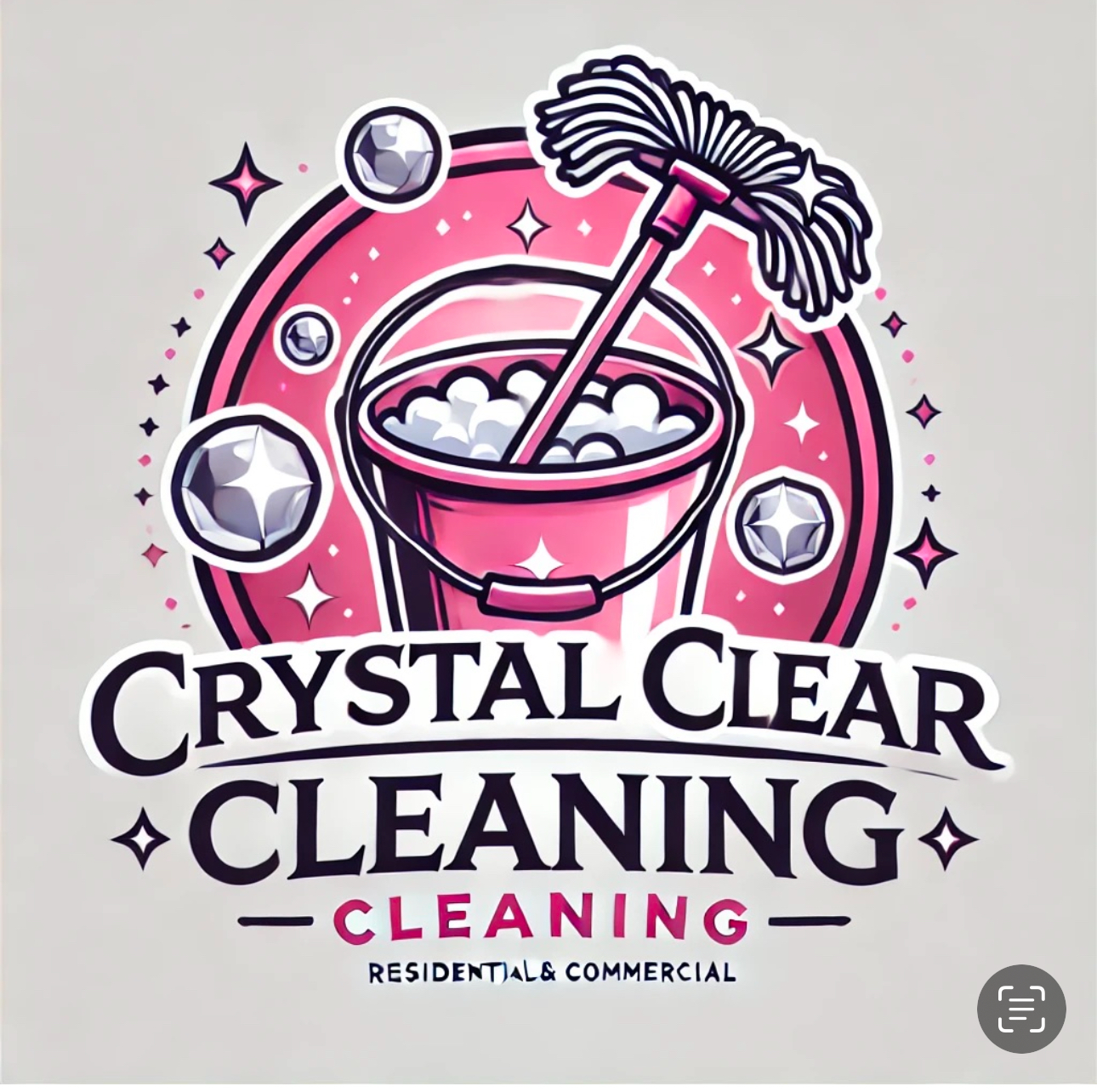 Crystal Clear Cleaning logo